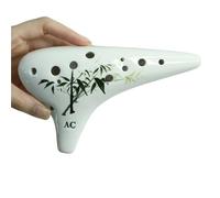 Ocarina Ceramic Instrument Ocarina 12 Hole Alto C Key Adult Beginner AC Instrument(2)