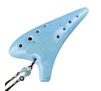 Ocarina Ceramic Instrument Ocarina 12 Hole Beginner AC Alto C Key Professional Performance Instrument(5)
