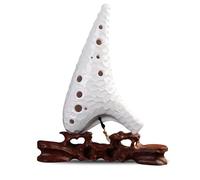 Ocarina Ceramic Instrument Ocarina 12 Hole Instrument Alto C Key Beginners Entry Practice Playing