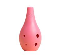 Ocarina Ceramic Instrument Ocarina 6 Hole Ac Resin Alto C Key Beginner Six Instrument(Pink)