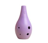 Ocarina Ceramic Instrument Ocarina 6 Hole Ac Resin Alto C Key Beginner Six Instrument(Purple)