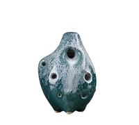 Ocarina Ceramic Instrument Ocarina 6 Holes Professional Performance Six Hole Ceramic Flute Alto AC Tune(03)