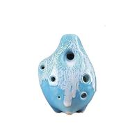 Ocarina Ceramic Instrument Ocarina 6 Holes Professional Performance Six Hole Ceramic Flute Alto AC Tune(06)