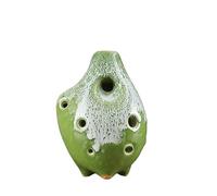 Ocarina Ceramic Instrument Ocarina 6 Holes Professional Performance Six Hole Ceramic Flute Alto AC Tune(08)