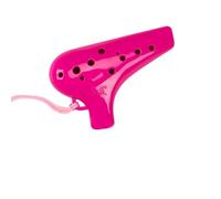 Ocarina Ceramic Instrument Ocarina Instrument 12 Hole AC Tune Alto SC Treble Suitable For Beginners To Enter The(Midrange red)