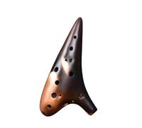Ocarina Ceramic Ocarina 12 Hole Classic Straw Fire Alto C Instrument