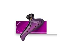 Ocarina Color 12 Holes Professionally Perform SG And Other Tones Ocarina Instrument(Purple SF)