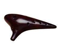 Ocarina High Pitch G Key 12 Hole Ocarina Smoked Wind Instrument Professional Performance Beginner Adult