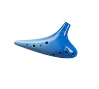 Ocarina Indigo Blue 12 Hole C Tone Ceramic Flute For Beginners Professional Instrument Performance