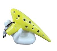 Ocarina Iniciantes 12-hole High-pitched C-tuned Ocarina 12-hole SC Crackle Glaze Beginner Professional Ocarina(D)