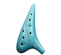 Ocarina Iniciantes 12-hole Middle Tone Professional Beginner Smoked Twelve-hole Ocarina Performance Type Music(C)