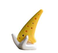 Ocarina Iniciantes 12-hole SC-tuned Resin Ocarina 12-hole Plastic High-pitched C-tuned Ocarina Beginner Instrument(B)