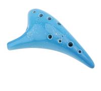 Ocarina Iniciantes 12 Holes Alto ToneC Ceramic Ocarina For Beginners With Song Book Neck Cord Carry Bag