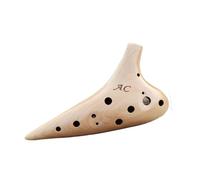 Ocarina Iniciantes Ocarina 12-hole AC-tuned Alto Beginners Durable And Shatterproof Wooden Twelve-hole(B)