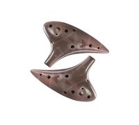 Ocarina Iniciantes Ocarina 12 Holes AC Tune For Beginners Purple Clay 12 Hole Ocarina Middle Tone C Tune Professional Performance(AC)