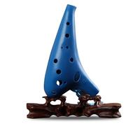 ocarina instrument 12-hole Alto C Popular Plastic Ocarina Instrument For Beginners To Learn The Ocarina (Color : 4)