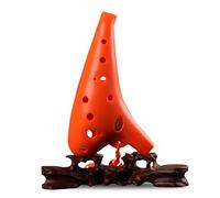 ocarina instrument 12-hole Alto C Popular Plastic Ocarina Instrument For Beginners To Learn The Ocarina (Color : 1)