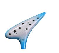 ocarina instrument 12-hole Gradient Blue Ocarina With Accurate Timbre And Beautiful Sound Made Of Ceramics