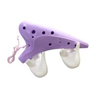 ocarina instrument 12-hole Ocarina Plastic Treble SC Student Beginners Entry C Key Ethnic Instrument Purple