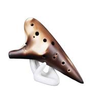 ocarina instrument 12-hole Professional Alto AC-tuned Plain-fired Twelve-hole Ocarina Playing Beginner Instrument