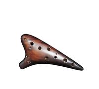 Ocarina Instrument 12 Hole SG Treble G Key Twelve Hole Large Lacquer Smoked Xun Professional Performance Grade