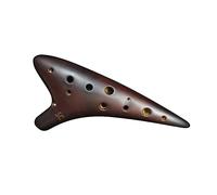 Ocarina Instrument 12 Holes Sc Treble C Key Twelve Holes Large Lacquer Smoked Xun Professional Performance