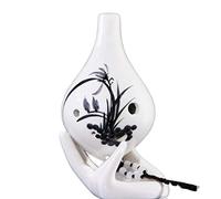 Ocarina Instrument, 6 Hole Ocarina Beginners Introduction to The Instrument Alto to Six Holes Students Adult Gift Ocarina Flute (Color : O) (Color : A)