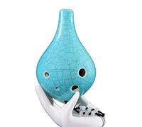 Ocarina Instrument, 6 Hole Ocarina Beginners Introduction to The Instrument Alto to Six Holes Students Adult Gift Ocarina Flute (Color : O) (Color : E)