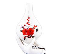 Ocarina Instrument, 6 Hole Ocarina Beginners Introduction to The Instrument Alto to Six Holes Students Adult Gift Ocarina Flute (Color : O) (Color : O)