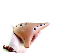 ocarina instrument Base Ocarina Instrument 12 Holes Ocarinas Alto Tone G Professional Musical Instrumentation Ocarina Flute (Color : 1)