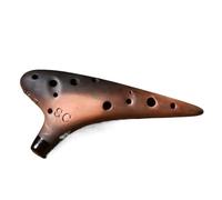Ocarina Instrument ， Ceramic 12 Hole Ocarina Xun Flute Multiple Sizes Ac Sc Sf Bc Sg Ag Af(Sc)