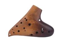 ocarina instrument Ceramics Double Ocarina 12 Hole Professional Instrument Caliber Transverse Flute Ocarina (Color : SF)