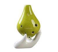 ocarina instrument Cracked Six-hole Ocarina Alto C Key With Beautiful Timbre Teaching 6-hole Ocarina (Color : 1)