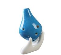ocarina instrument Cracked Six-hole Ocarina Alto C Key With Beautiful Timbre Teaching 6-hole Ocarina (Color : 2)