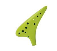 ocarina instrument Green Ocarina 12 Holes Plastic Alto C Key Twelve Hole AC Key Ocarina Professional