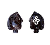 ocarina instrument Mini Ocarina 6 Holes Musical Instruments(Brown)
