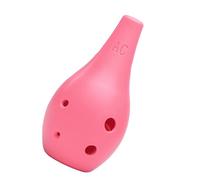 ocarina instrument Ocarina 6-hole AC Plastic Ocarina Alto C Six-hole Beginner Plastic Pink
