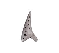 ocarina instrument Ocarina Twelve Holes Treble SC Key Beginner Professional Playing Instrument Green Cracked White Cracked (Color : 2)