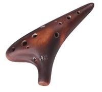 Ocarina Instrument Pottery Ocarina 12 Holes Ocarinas Professional Performance Musical Instruments(AC)