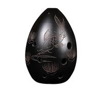 Ocarina Instrument, Professional 8 Holes Ocarina Chinese Flute Xun Instrument CeramiOcarina Ancient Xun Instrument CeramiFlute (Color : A) (Color : C)