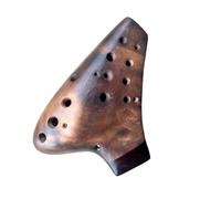 ocarina instrument SD Dual Tube Treble Ocarinas Profession Ocarinas Professional Performance Musical Instrumentation Accessories Flute (Color : Smoldering gray)