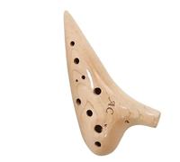 ocarina instrument Solid Wood Ocarina 12 Holes Ocarinas Instruments Legend Ocarina Flute Professional Musical Instruments (Color : Maple ligh)