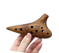 ocarina instrument Solid Wood Ocarina 12 Holes Ocarinas Instruments Legend Ocarina Flute Professional Musical Instruments (Color : SC)