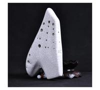 Ocarina Instrument Three Tube Professional Ocarinas Alto C Key Dolomite Ceramics Ocarina Of Time