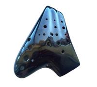 Ocarina Instrument Triple Ocarina 16 Holes Ocarina Of Time Professional Musical Instruments(Black)