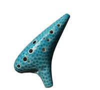 ocarina instrument Wave Pattern 12 Twelve Hole Ocarina Alto C Minor National Instrument Making For Beginners