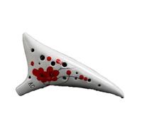 Ocarina Instrument Woodwind Instrument With Sharp Hole Music Instruments Easy To Learn Alto C Key 12 Holes Ocarina(Style 7)