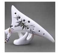 Ocarina Instrument Woodwind Instrument With Sharp Hole Music Instruments Easy To Learn Alto C Key 12 Holes Ocarina(Style 1)