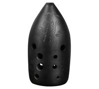 Ocarina Instrument Xun Pottery Xun Musical Instrument Double Cavity Ten Hole Performance Xun F/G Tune National Musical Instrument(G Tune)