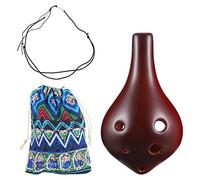 Ocarina Music Instrument 6 Hole C Alto Dolomite Ocarina With Lanyard Beginner Ocarinas Woodwind Gift Birthday ocarina instrument (1)